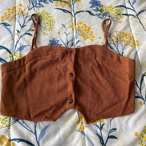 Corduroy Cowgirl-Inspired Vest by Shein